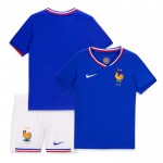 Nogometni Dresovi Francuska Dječji Domaći Euro 2024 Kratkih Rukava
